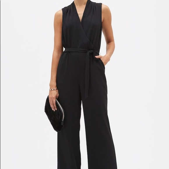 banana republic wide leg jumpsuit